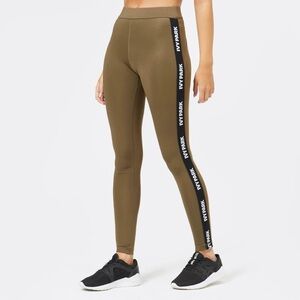 Ivy Park Green Side Tape Logo Leggings XS